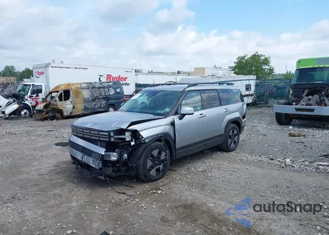 2025 Hyundai Santa Fe Hybrid Sel z USA, uszkodzony, nr VIN 5NMP2DG17SH022644